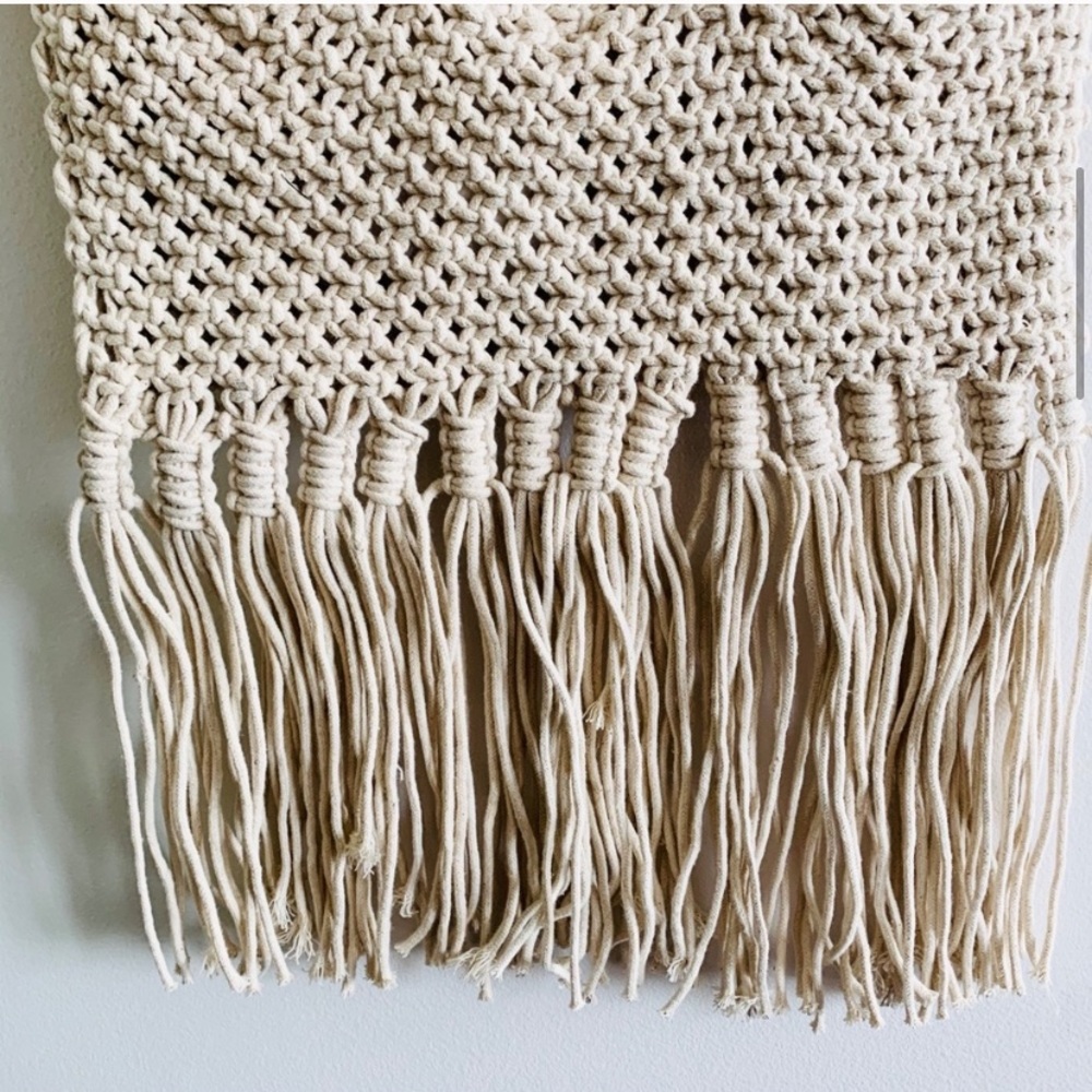 NEW Macrame Spring Shoulder Shopper Bag - Picture 5 of 16